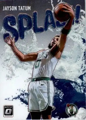 Jayson Tatum - 2021-22 Donruss Optic - #12 - Splash! Basketball - Basketball Card Single