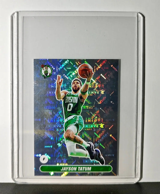 Jayson Tatum 2023-24 Panini NBA #112 Sticker Boston Celtics - Basketball Card Single