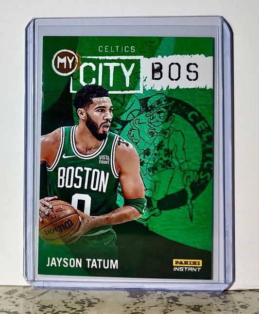 Jayson Tatum 2023-24 Panini NBA #15 MyCity Basketball Card Boston Celtics 1/543 - Basketball Card Single