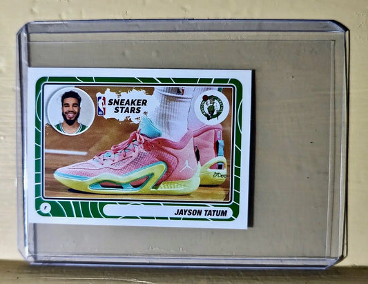 Jayson Tatum 2023-24 Panini NBA Basketball #51 Sneaker Stars Sticker - Basketball Card Single