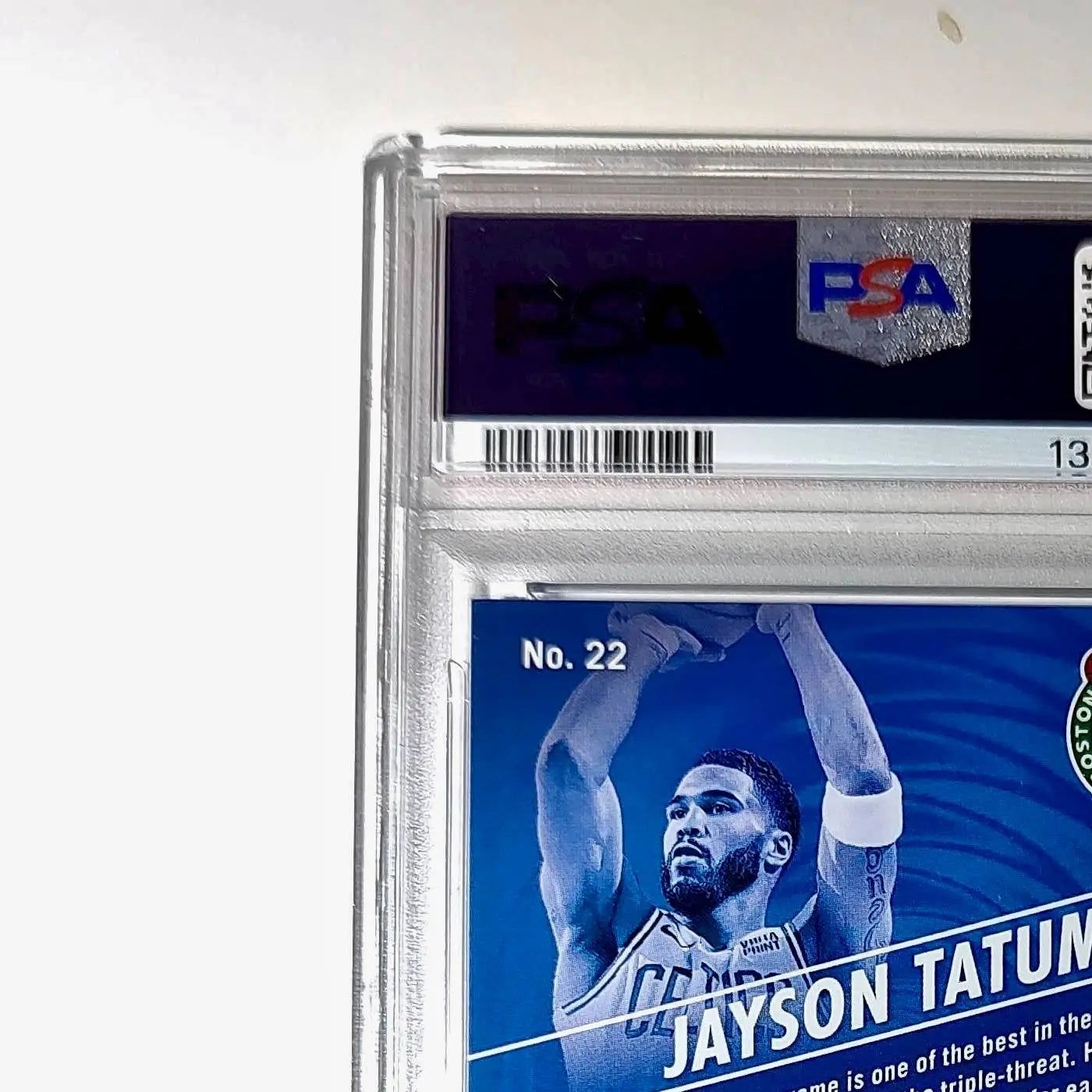 Jayson Tatum 2023 Panini Hoops Premium Sheesh #22 Disco Prizm PSA 10 Gem Mint - Basketball Card Single