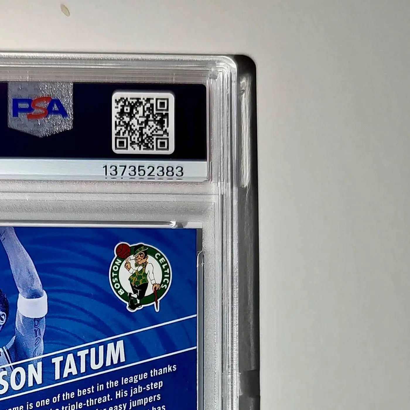 Jayson Tatum 2023 Panini Hoops Premium Sheesh #22 Disco Prizm PSA 10 Gem Mint - Basketball Card Single