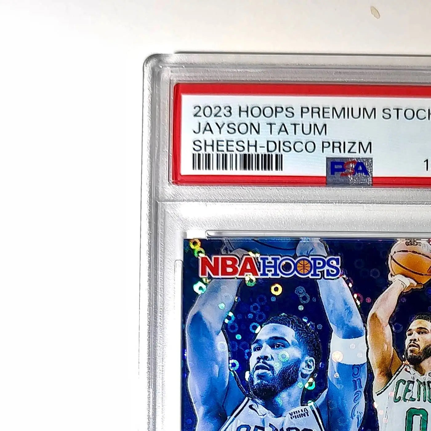 Jayson Tatum 2023 Panini Hoops Premium Sheesh #22 Disco Prizm PSA 10 Gem Mint - Basketball Card Single