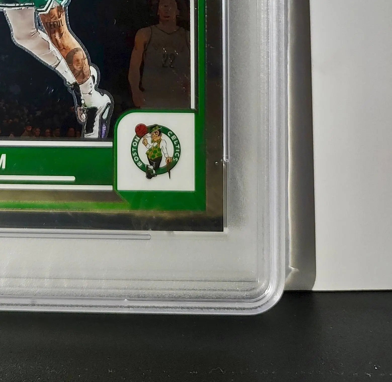 Jayson Tatum 2023 Panini Premium Stock NBA Hoops #9 Jumbo PSA 9 Mint - Basketball Card Single