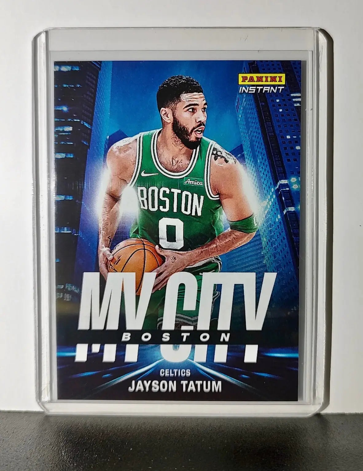 Jayson Tatum 2024-25 Panini MyCity NBA #4 Basketball Card Boston Celtics 1/268