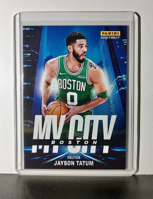 Jayson Tatum 2024-25 Panini MyCity NBA #4 Basketball Card Boston Celtics 1/268