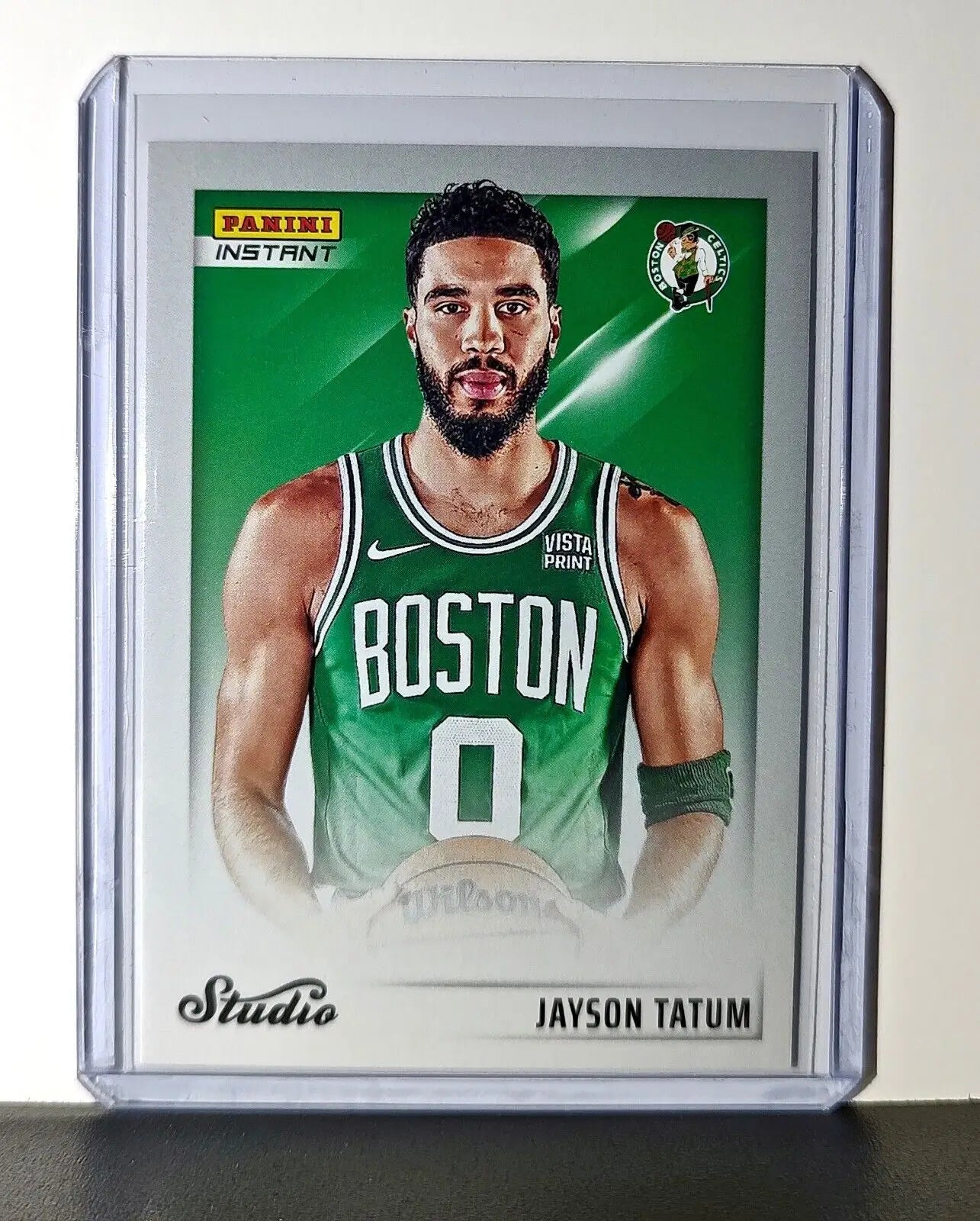 Jayson Tatum 2024-25 Panini NBA Studio #9 Card Boston Celtics 1/275 - Basketball Card Single