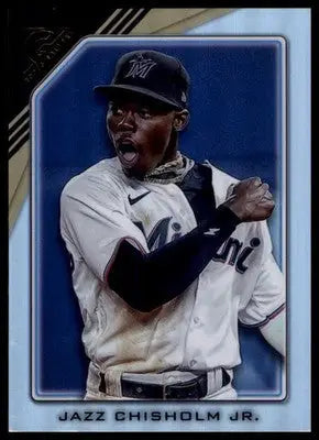 Jazz Chisholm Jr. 2022 Topps Gallery Rainbow Foil #113 Miami Marlins - Baseball Card Single