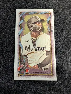 Jazz Chisholm Jr. - 2023 Topps Allen & Ginter - #23 - Mini A & G Back Baseball - Baseball Card Single