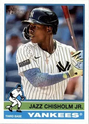 Jazz Chisholm Jr. - 2025 Topps Heritage - #33 - Baseball - Baseball Card Single
