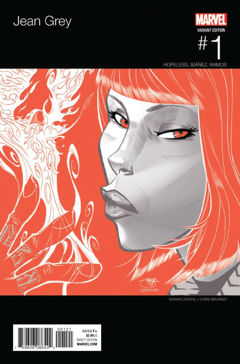 Jean Grey #1 Shawn Crystal Hip-Hop Variant - Comic Book