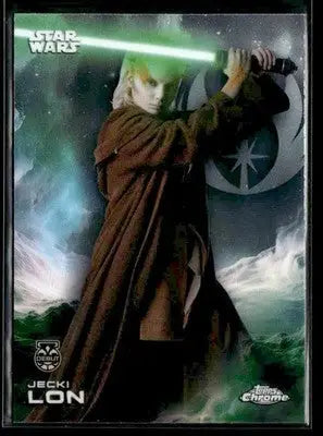 🌟 Jecki Lon, 2025 Topps Chrome Sapphire Edition Star Wars #64 🌟 - Star Wars Card Single