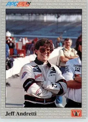 Jeff Andretti - 1991 All World - #41 - Racing - Racing Card Single