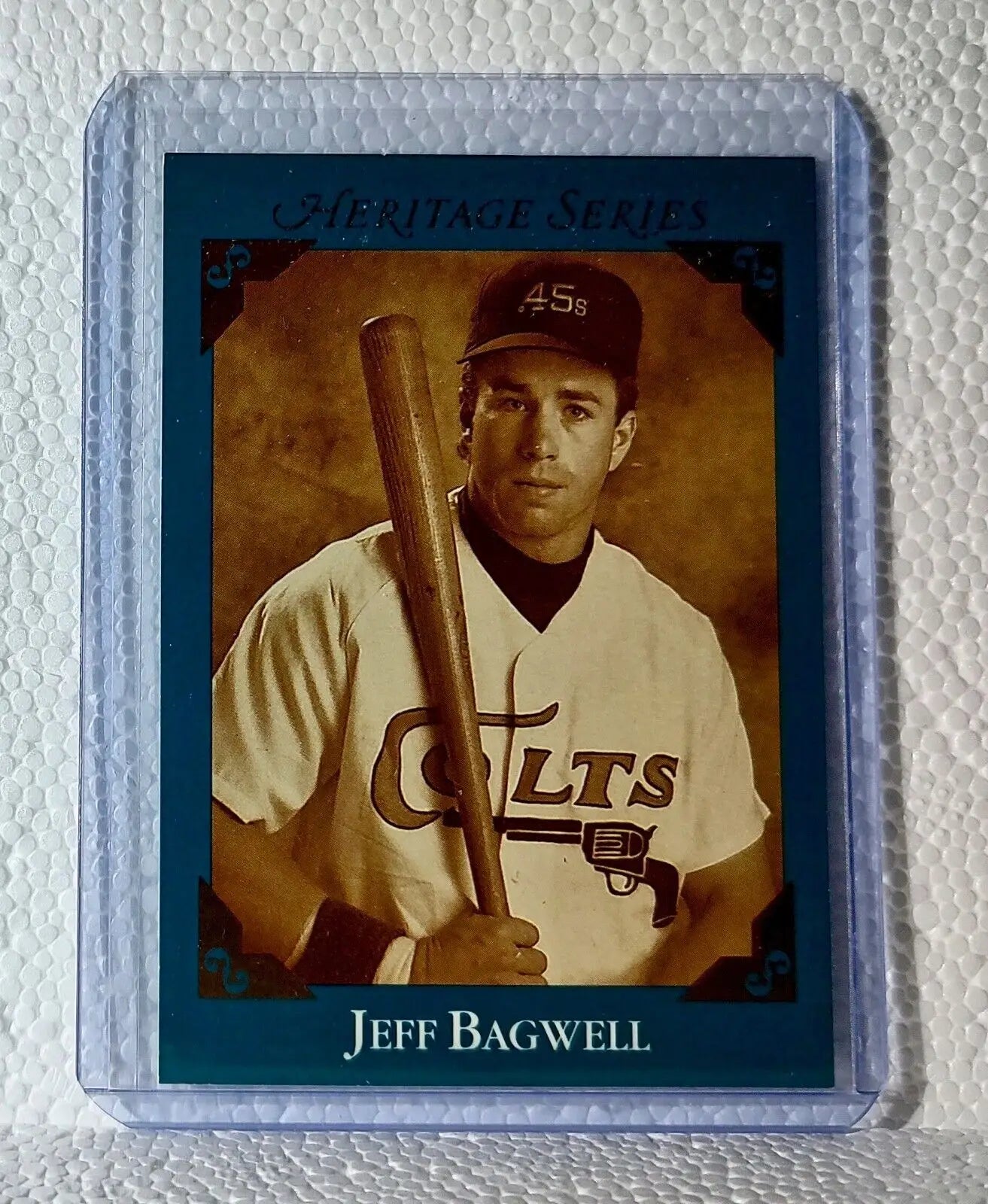 Jeff Bagwell 1992 Leaf MLB #BC-12 Heritage Series Baseball Card Houston Astros - Baseball Card Single