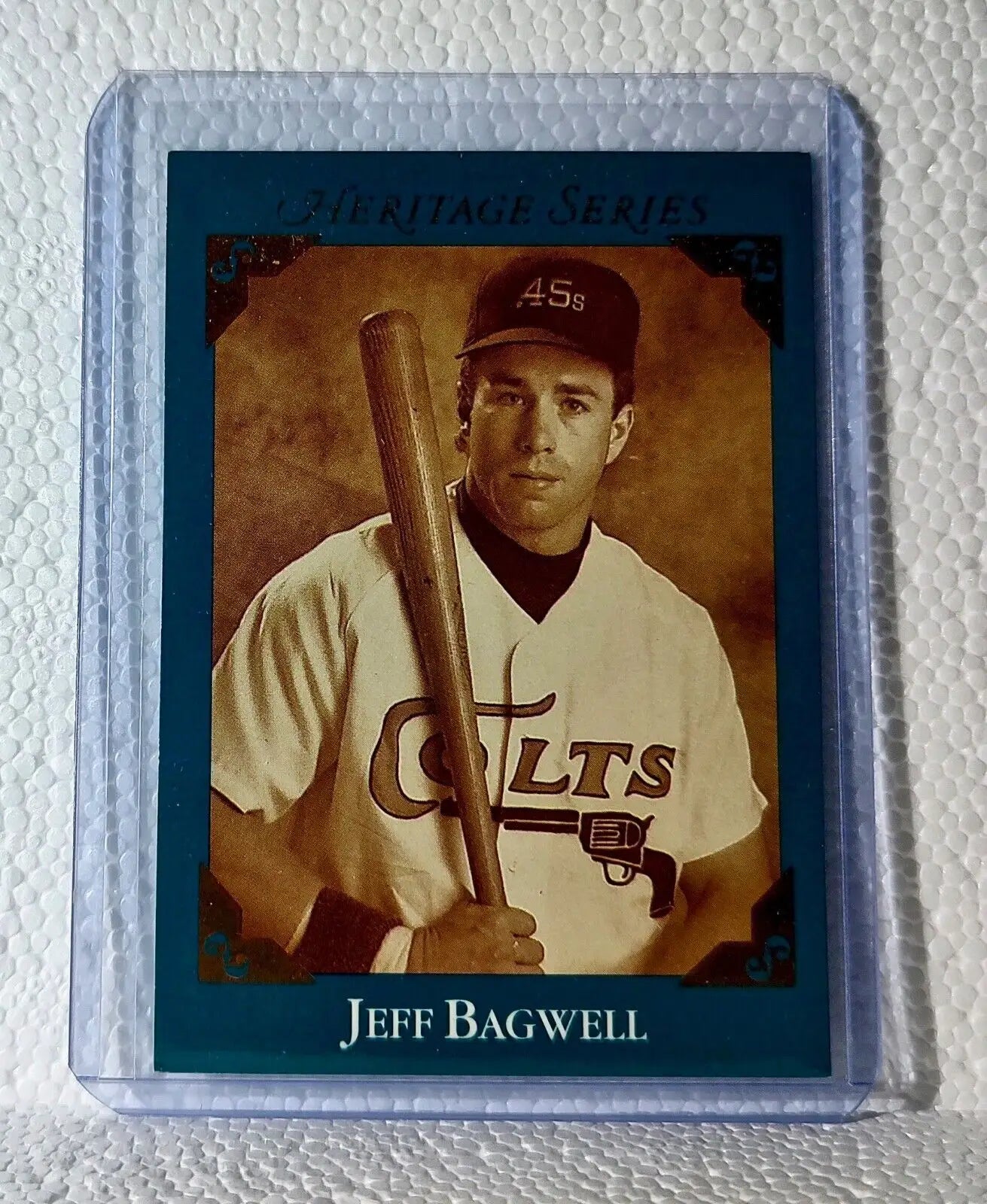 Jeff Bagwell 1992 Leaf MLB #BC-12 Heritage Series Baseball Card Houston Astros - Baseball Card Single