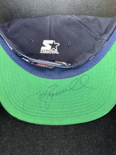 Autographed baseball cap of Jeff Bagwell, Houston Astros 1994 NL MVP, JSA COA