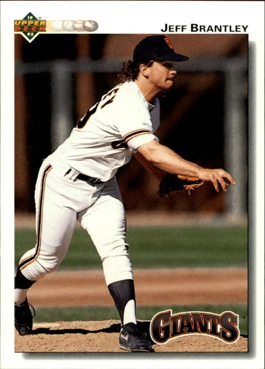 Jeff Brantley 1992 Upper Deck MLB #581 Baseball Card San Francisco Giants - Baseball Card Single