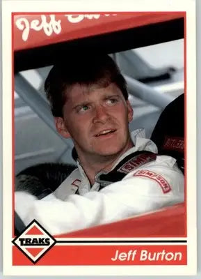 Jeff Burton - 1992 Traks - #99 - Racing - Racing Card Single