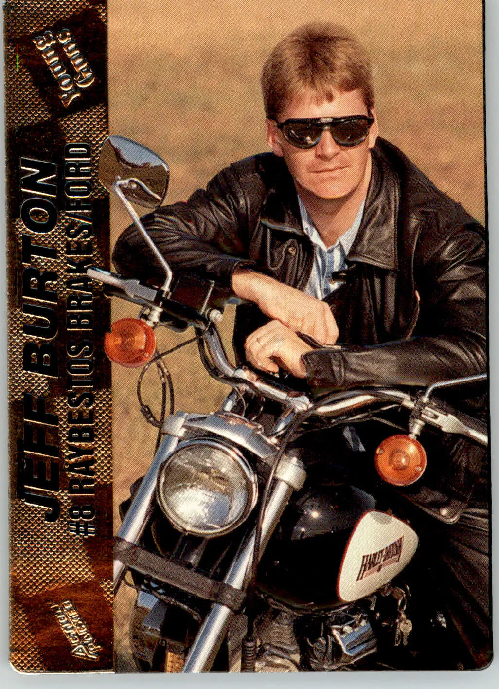Jeff Burton - 1994 Action Packed - #55 - Racing