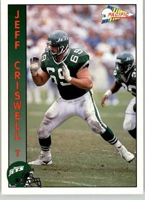 Jeff Criswell - 1992 Pacific - #550 - Football - Football Card Single