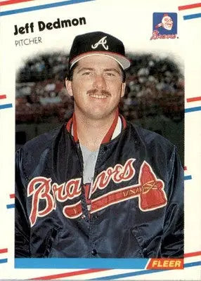 Jeff Dedmon - 1988 Fleer - #537 - Baseball - Baseball Card Single