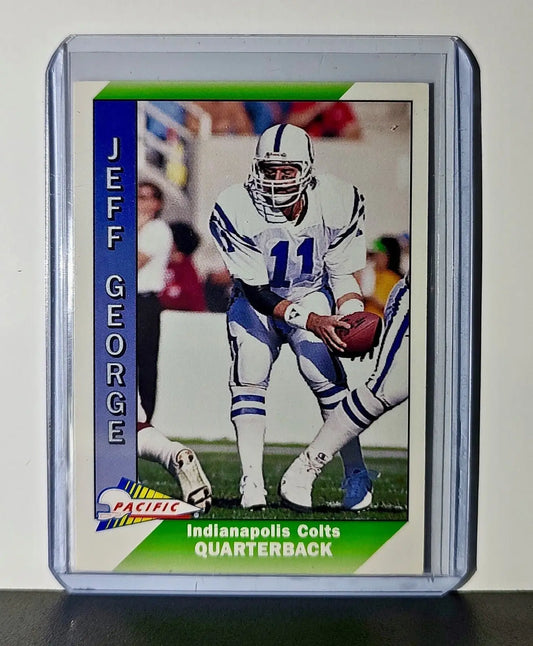 Jeff George 1991 Pacific NFL #193 Card Indianapolis Colts - Football Card Single