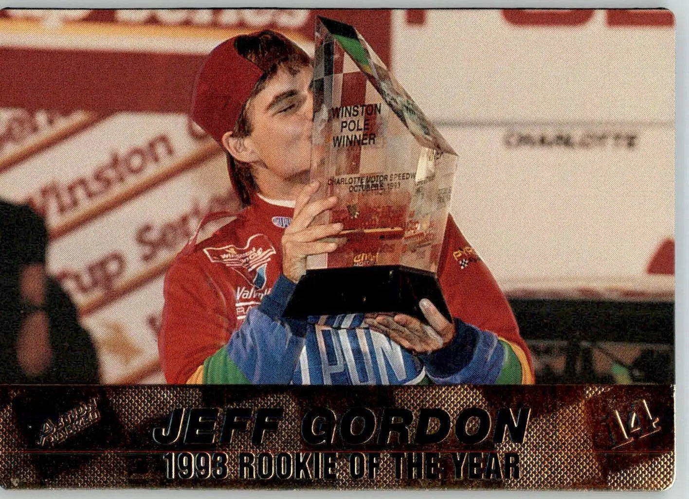 Jeff Gordon - 1994 Action Packed - #30 - Racing - Racing Card Single