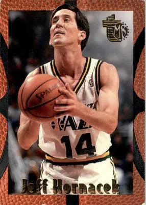 Jeff Hornacek - 1994-95 Topps Embossed - #95 - Basketball - Basketball Card Single