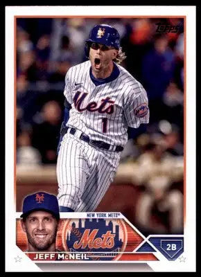 Jeff McNeil 2023 Topps #426 New York Mets - Baseball Card Single