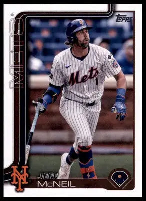 Jeff McNeil 2025 Topps #149 New York Mets - Baseball Card Single
