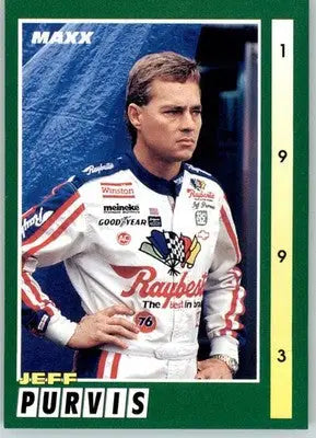 Jeff Purvis - 1993 Maxx - #35 - Racing - Racing Card Single