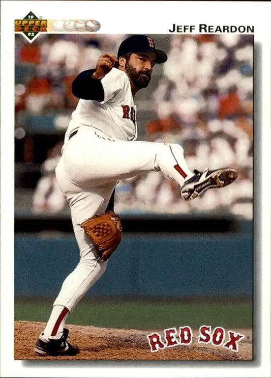 Jeff Reardon 1992 Upper Deck MLB #501 Baseball Card Boston Red Sox - Baseball Card Single