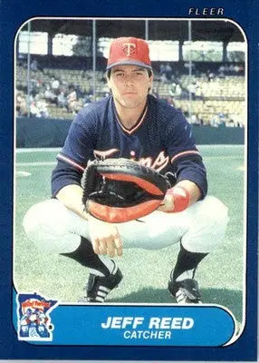 Jeff Reed - 1986 Fleer Update - #U-95 - Baseball - Baseball Card Single
