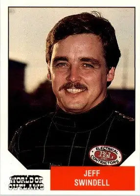 Jeff Swindell - 1988 World of Outlaws - #13 - Racing - Racing Card Single