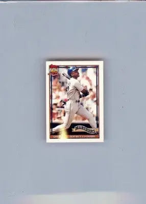 Jeffrey Leonard - 1991 Topps Micro - #55 - Baseball - Baseball Card Single