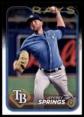 Jeffrey Springs 2024 Topps Update #US74 Tampa Bay Rays - Baseball Card Single
