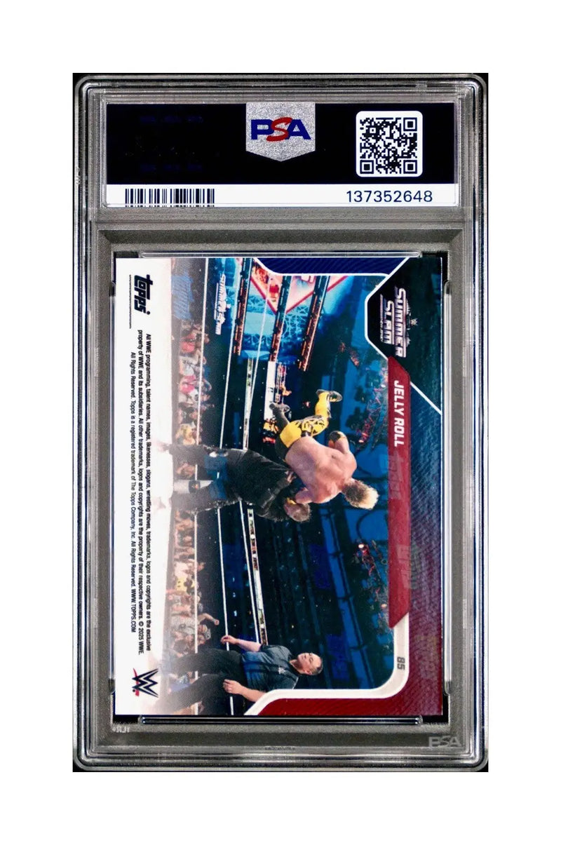 Jelly Roll 2025 Topps Now WWE #85 PSA 9 Mint - Other