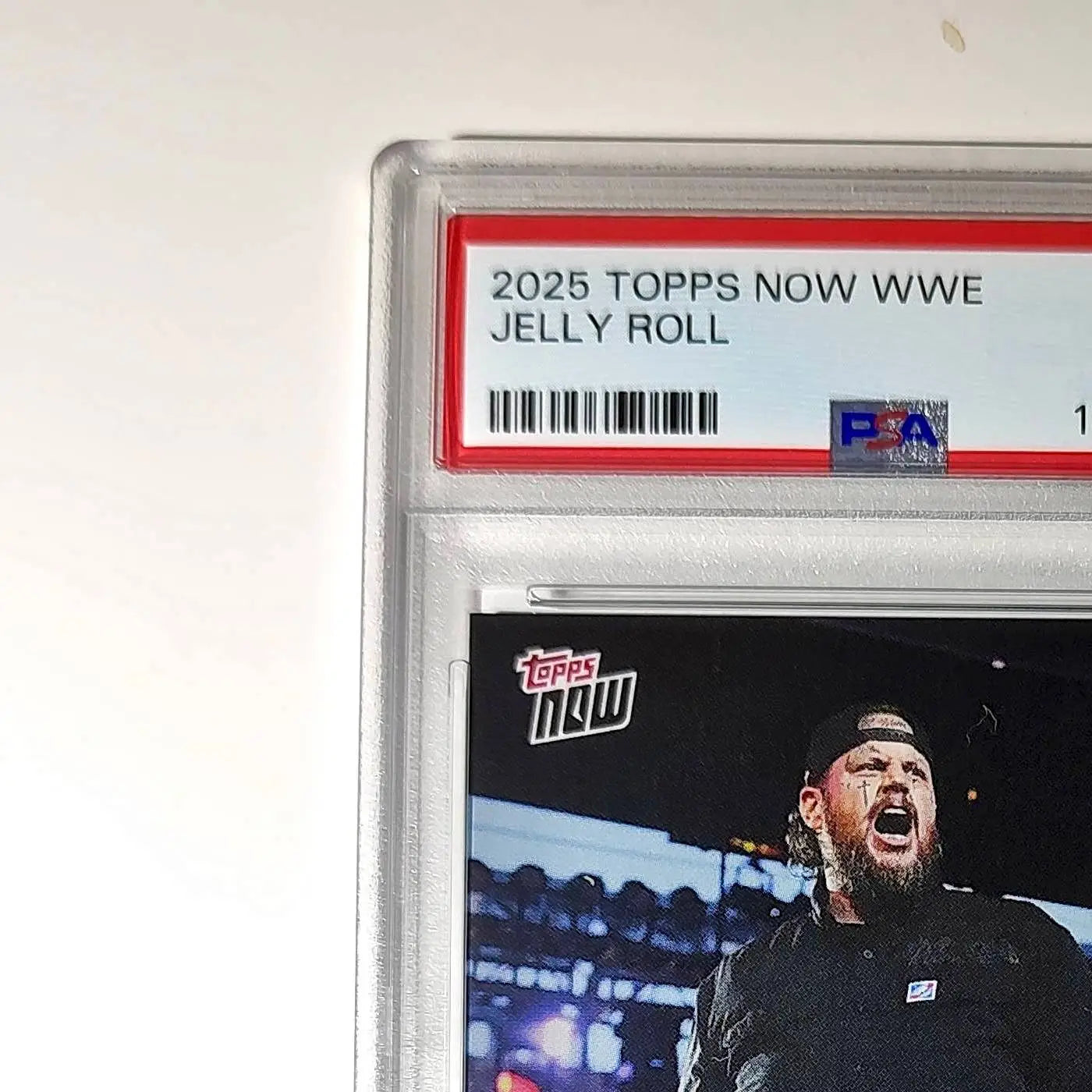 Jelly Roll 2025 Topps Now WWE #85 PSA 9 Mint - Wrestling Card Single