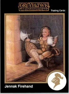 Jennak Firehand - 1992 TSR Advanced Dungeons & Dragons - #83 - Non_sport - Non-Sports Card Single