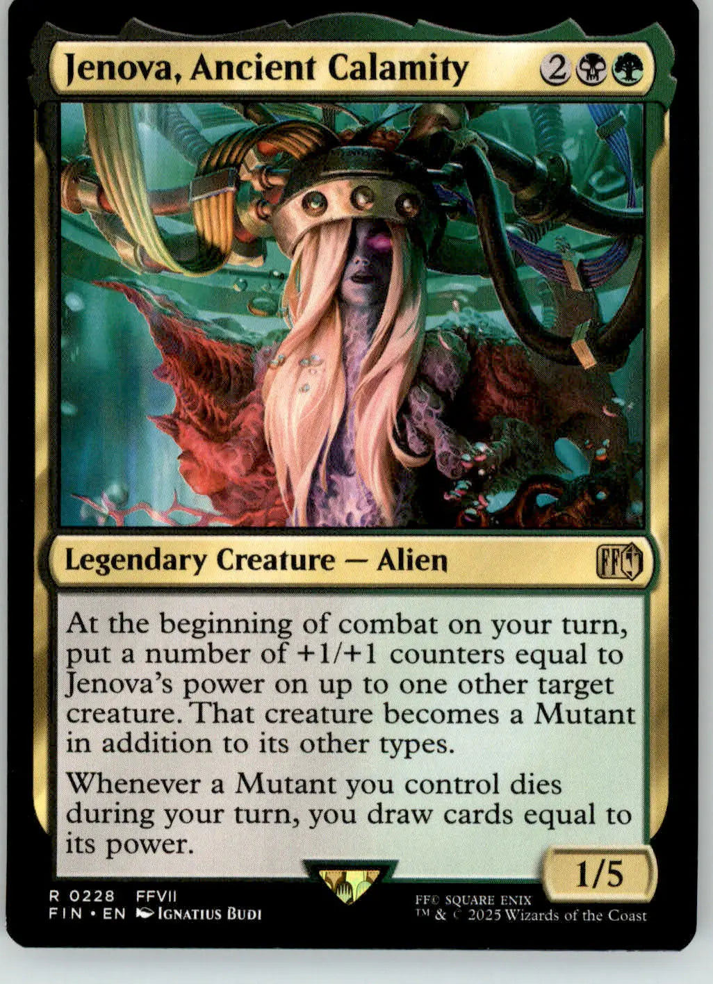Jenova Ancient Calamity - FINAL FANTASY - 228 - NM Magic: The Gathering