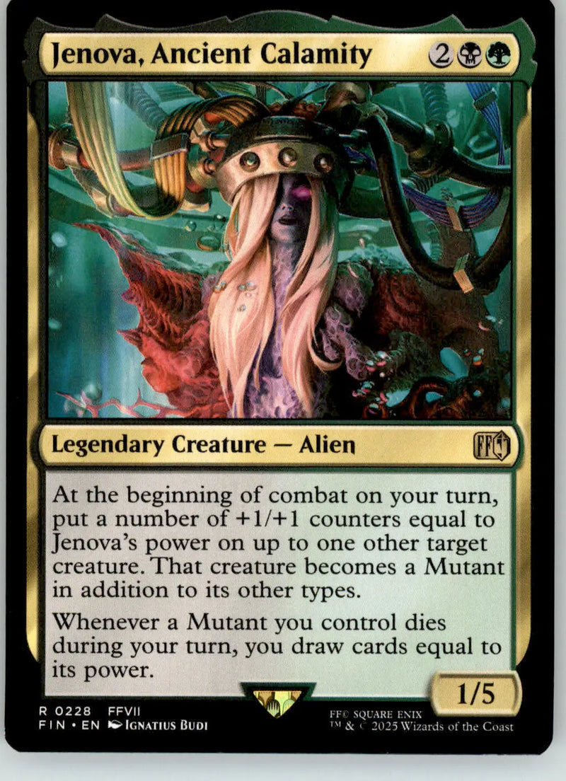 Jenova Ancient Calamity - FINAL FANTASY - 228 - NM Magic: The Gathering