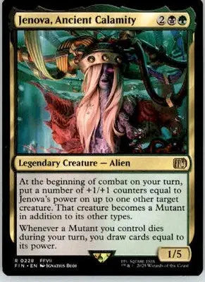 Jenova Ancient Calamity - FINAL FANTASY - 228 - Normal NM - TCG Card Single