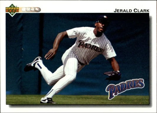 Jerald Clark 1992 Upper Deck MLB #292 Baseball Card San Diego Padres - Baseball Card Single