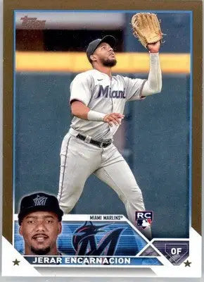 Jerar Encarnacion - 2023 Topps - #318 - Gold #/2023 SN Baseball - Baseball Card Single
