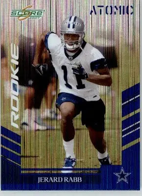 Jerard Rabb - 2007 Score - #293 - Atomic RC Football - Football Card Single