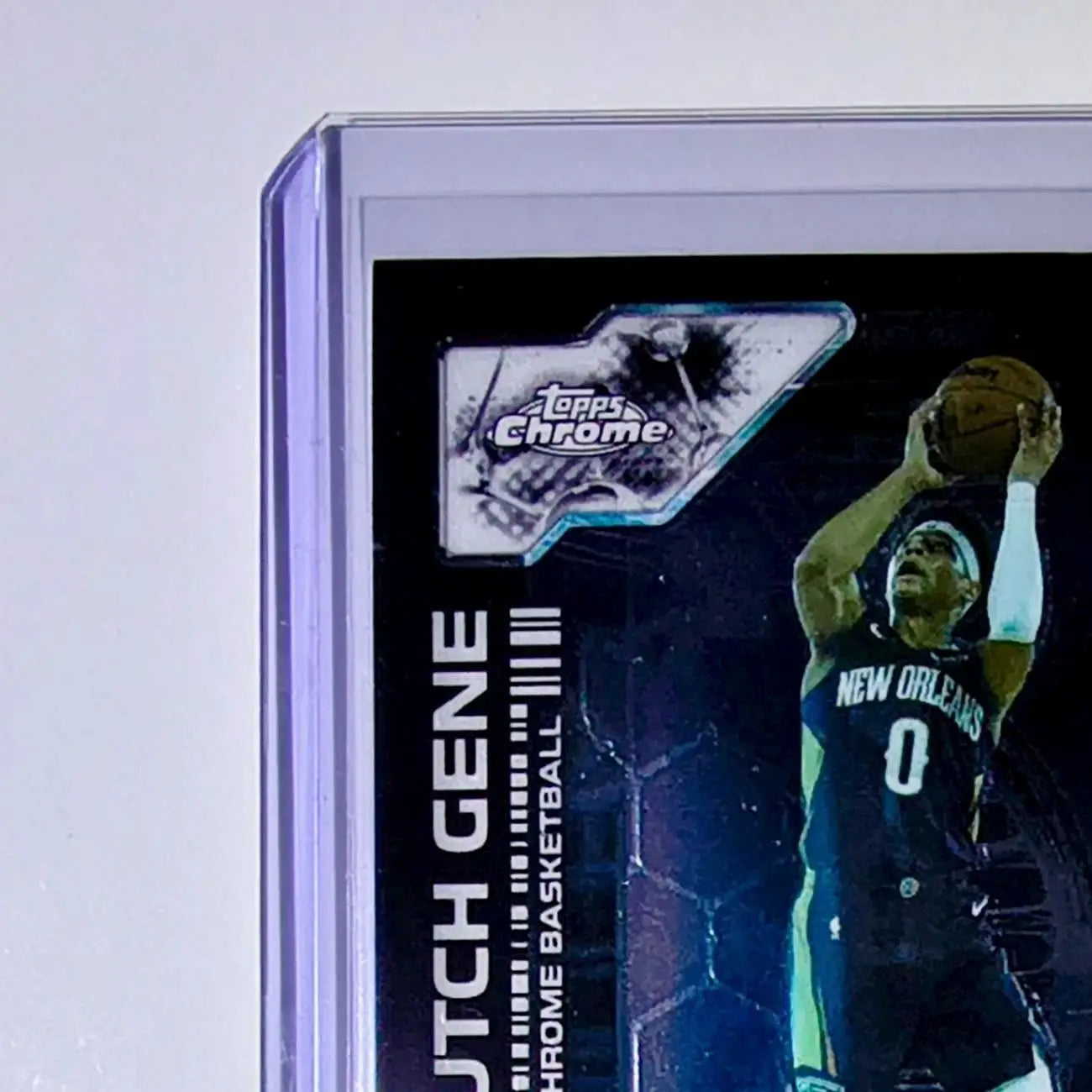 Jeremiah Fears Rookie 2025-26 NBA Topps Chrome Update Clutch Gene #CG-17 Card - Basketball Card Single