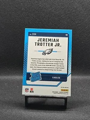 Jeremiah Trotter Jr Rookie 2024 Donruss Optic Preview #334 Pink Prizm RC - Football Card Single