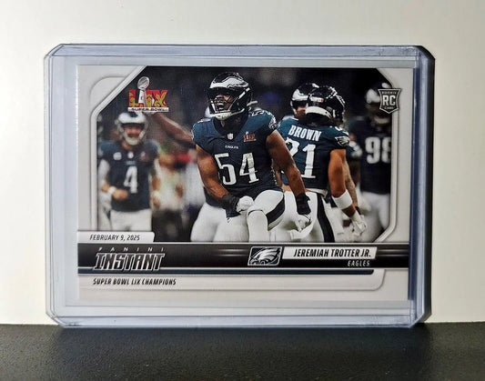 Jeremiah Trotter Jr. Rookie 2024 Panini Super Bowl LIX Champions NFL #34 Card - Football Card Single
