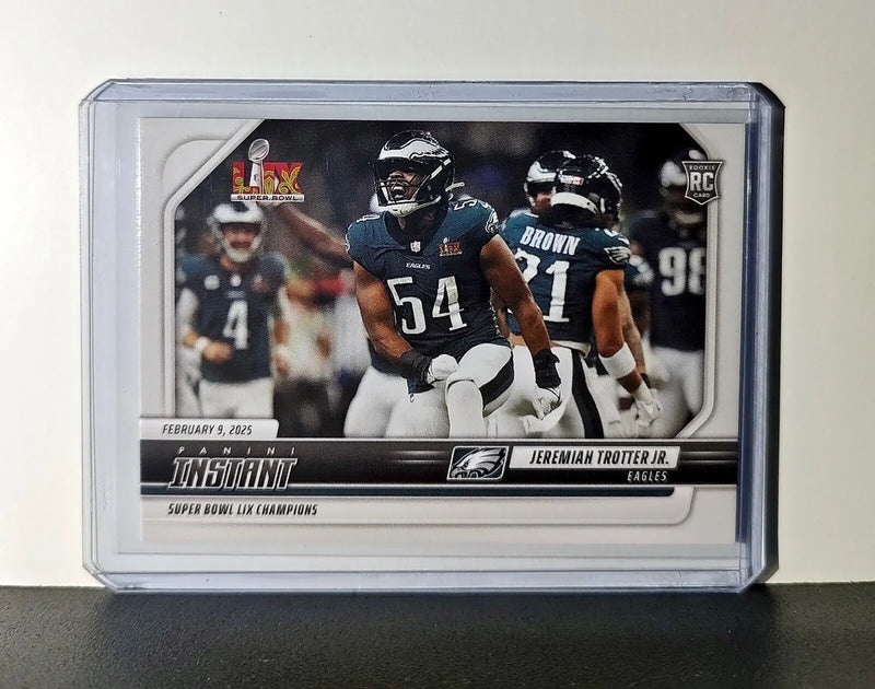 Jeremiah Trotter Jr. Rookie 2024 Panini Super Bowl LIX Champions NFL #34 Card