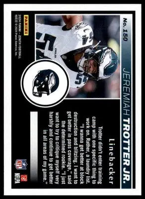 Jeremiah Trotter Jr. Rookie 2024 Panini Zenith #150 Philadelphia Eagles - Football Card Single